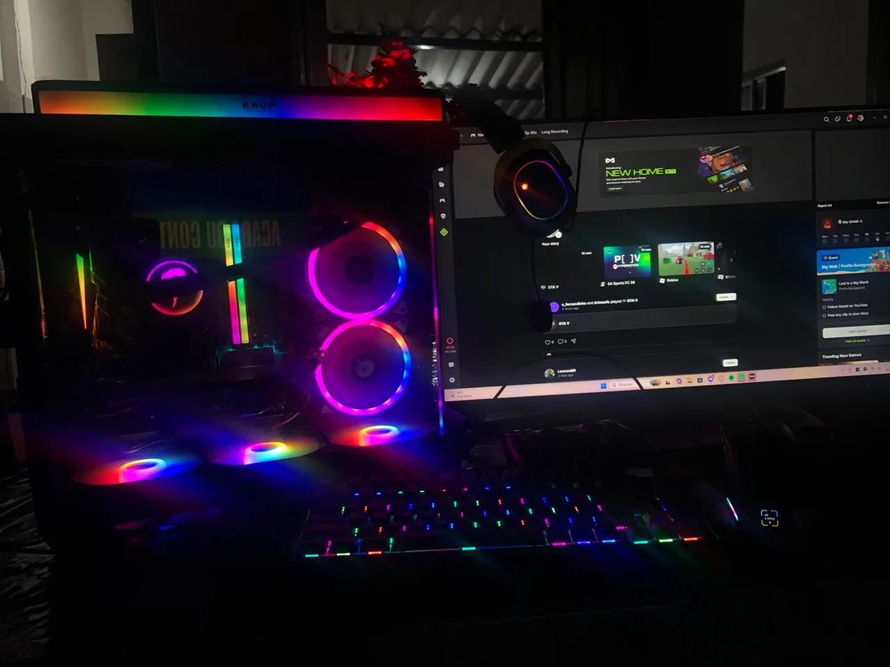 Pc gamer, troco em iPhone com volta!!