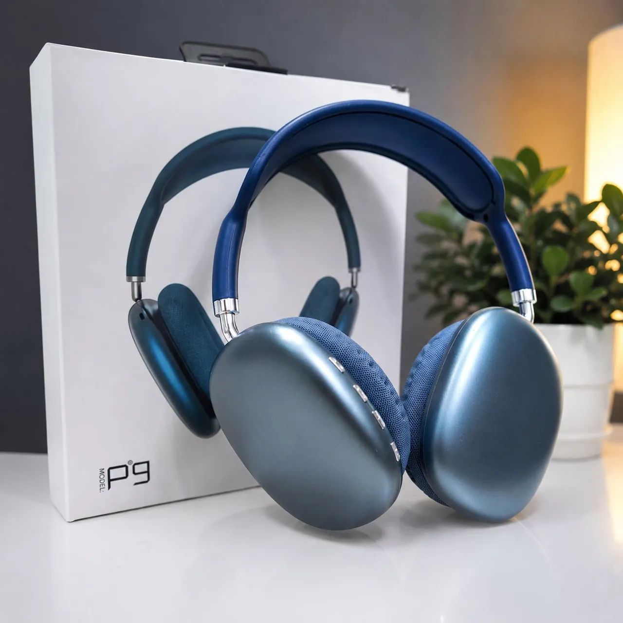 Fone Bluetooth P9 Premium com Cancelamento de Ruído e Som Hi-Fi - Foto 2
