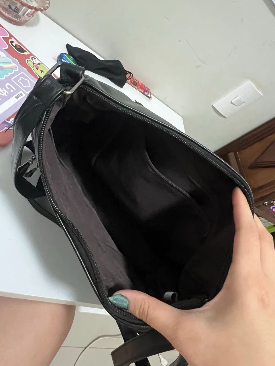 Bolsa transversal jenne jenne preto - Foto 2
