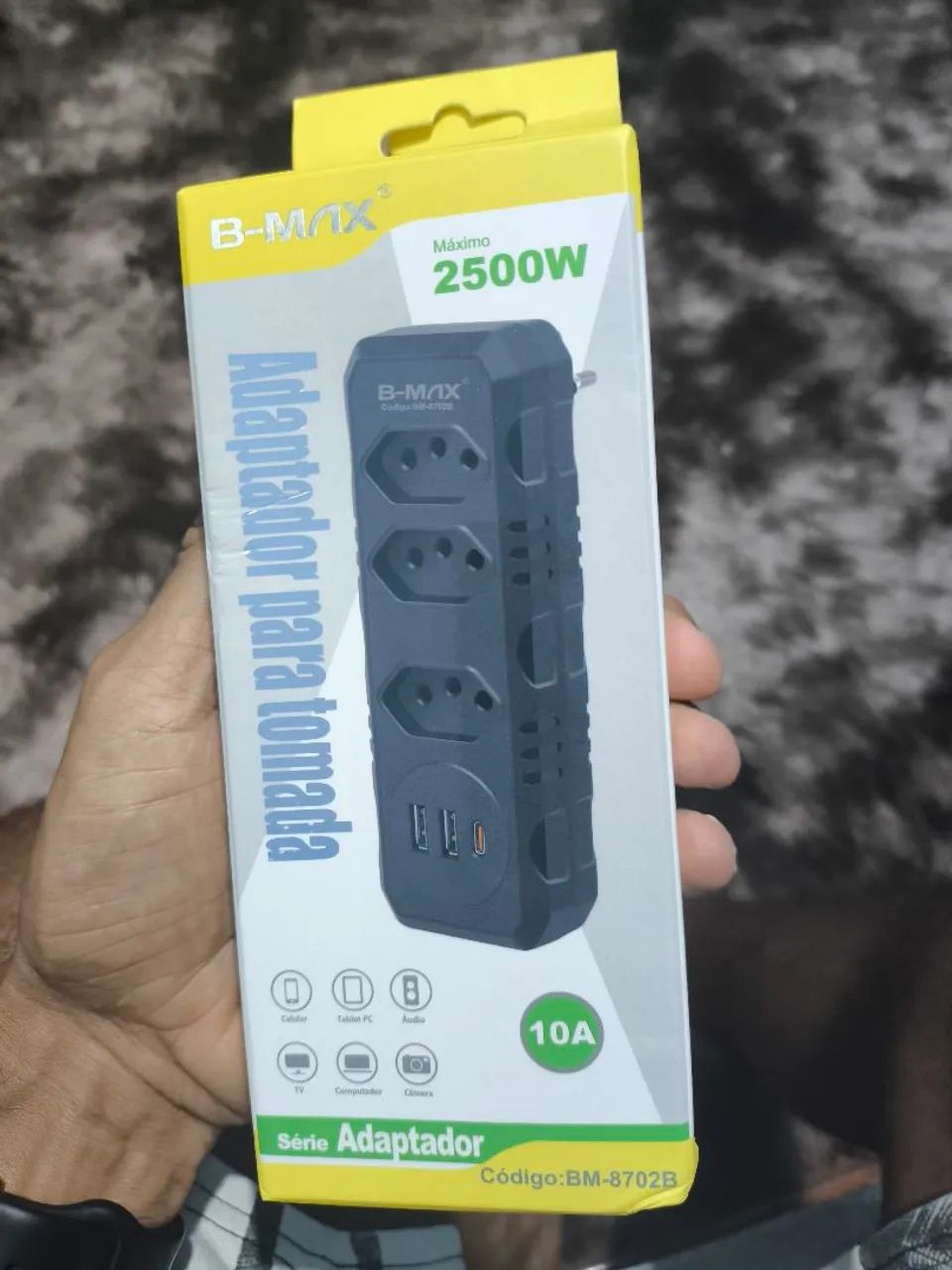 ADAPTADOR EXTENSOR DE TOMADA