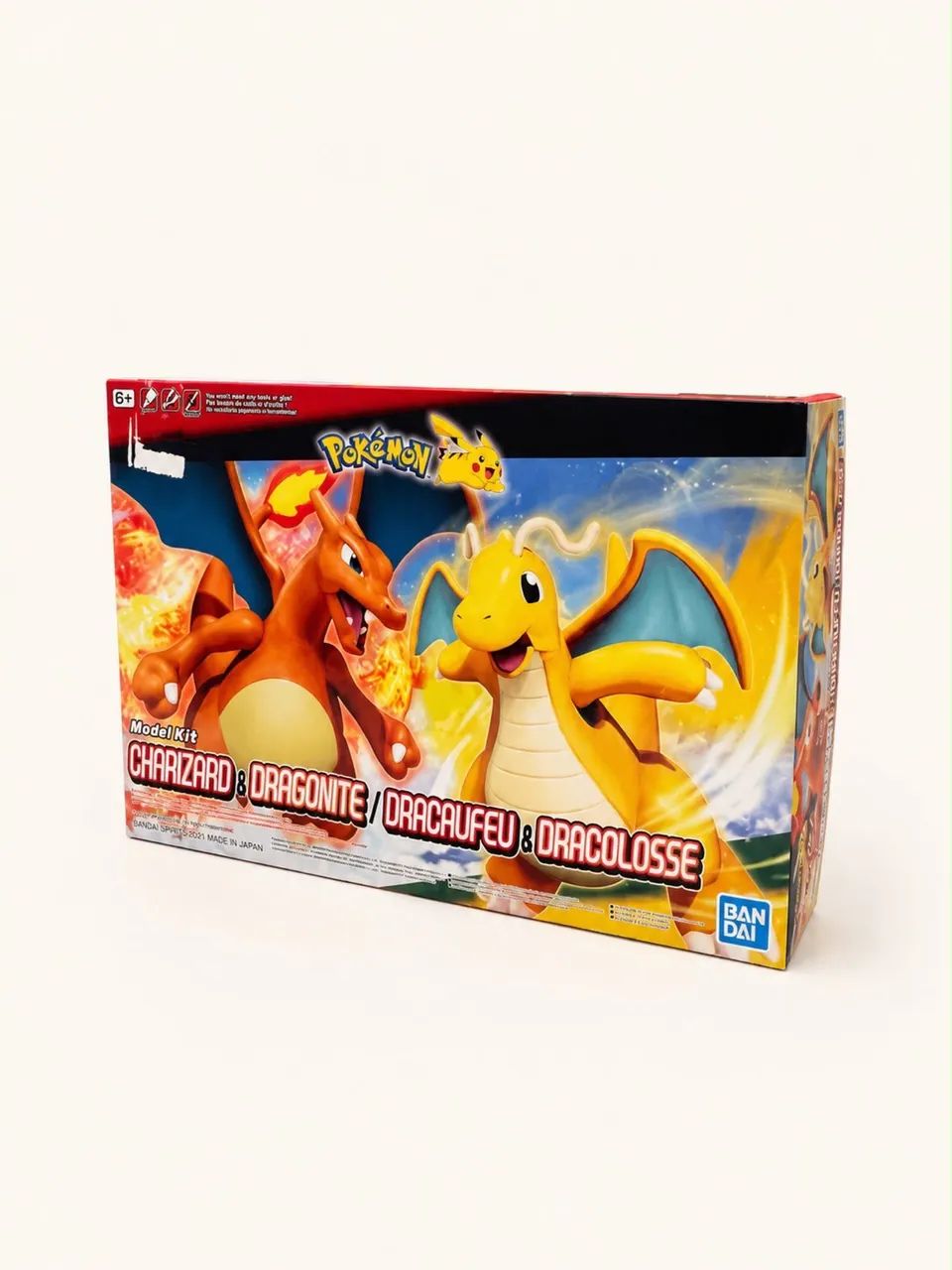 Pokémon Model Kit Charizard & Dragonite | Bandai Spirits | Original | Montagem sem Cola