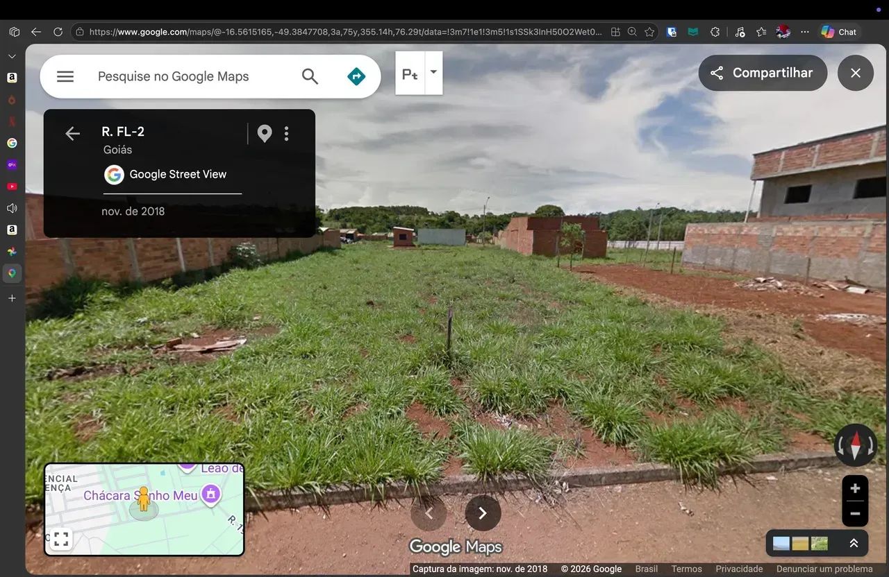 Lote/Terreno para venda possui 231 metros quadrados em Residencial Florença - Goianira - G - Foto 3