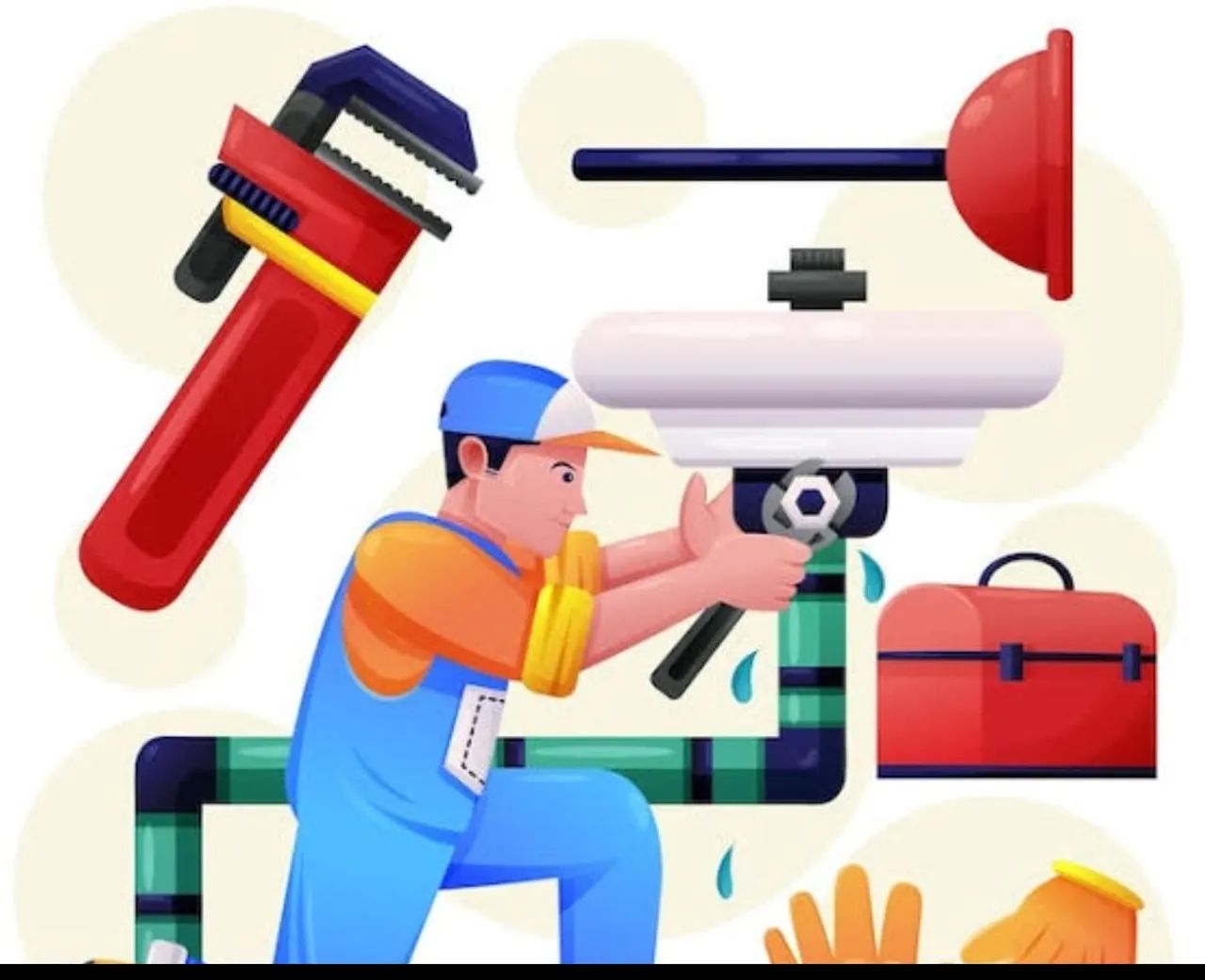 Encanador de reparos a domicílio