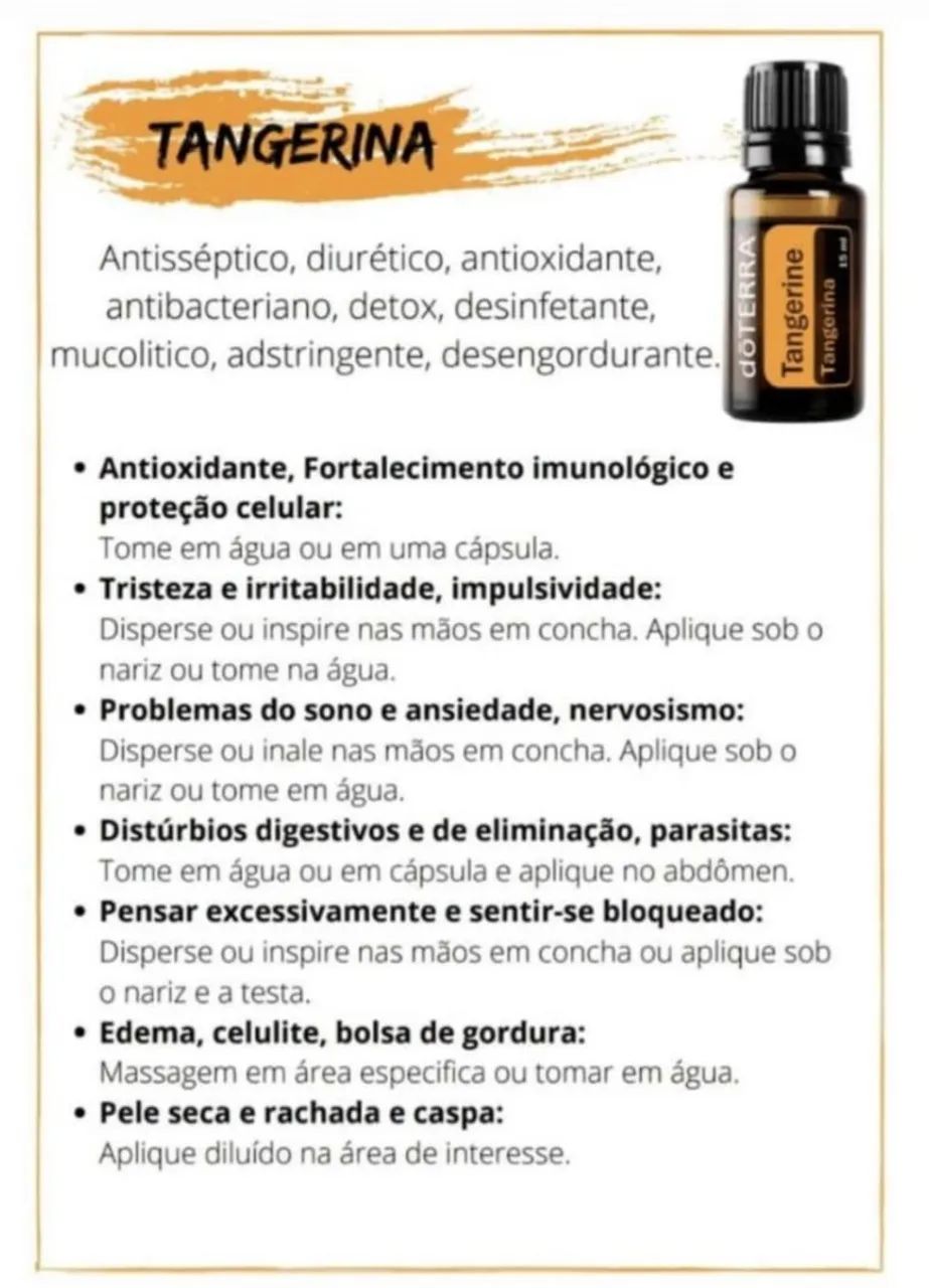 doterra óleo essencial de Tangerina  - Foto 5