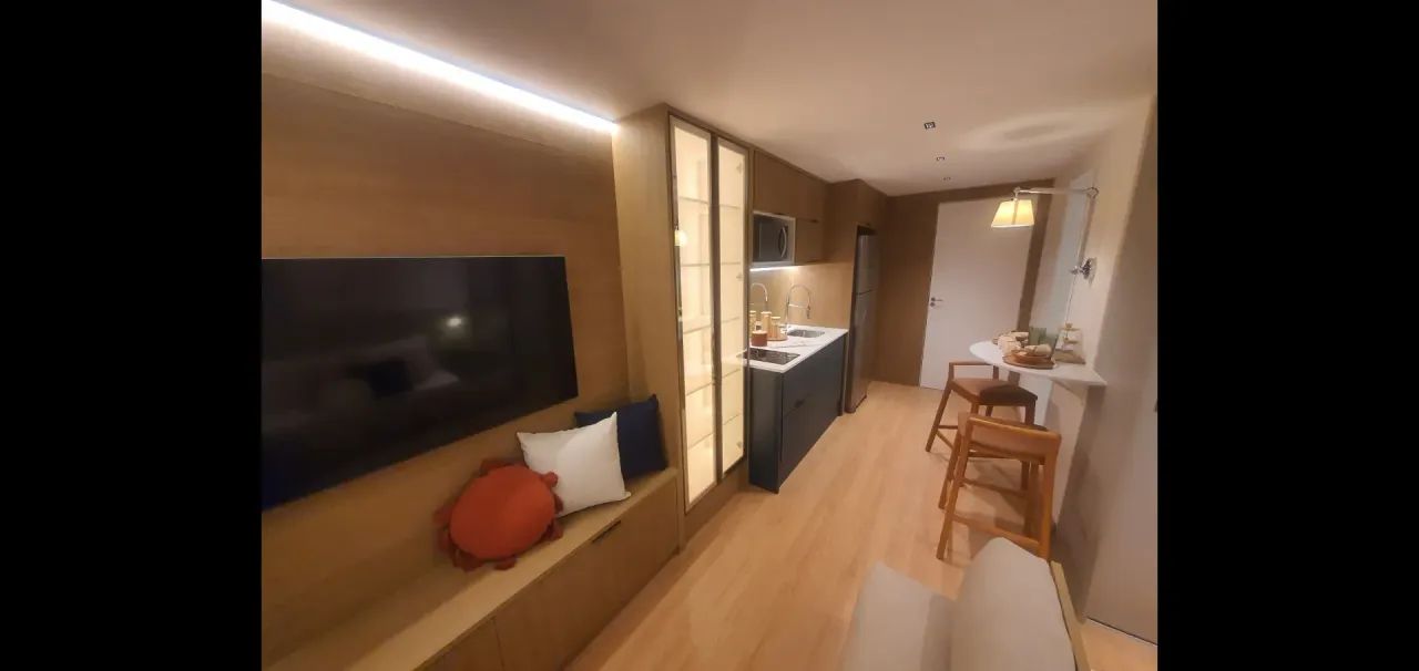 Studios e Aptos de 1 quarto de 22 a 35 m2, excelente para investimento e moradia centro Ri - Foto 4
