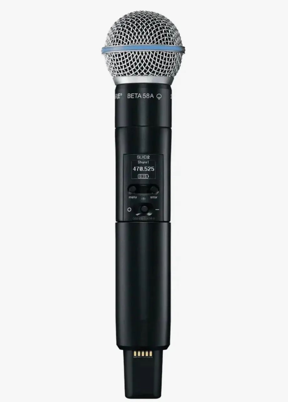 Microfone Shure Slxd24br/b58 S/ Fio 646-690 MHz  - Foto 3