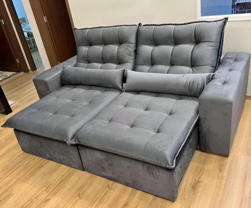 Sofá retrátil 2 mts  - Foto 5