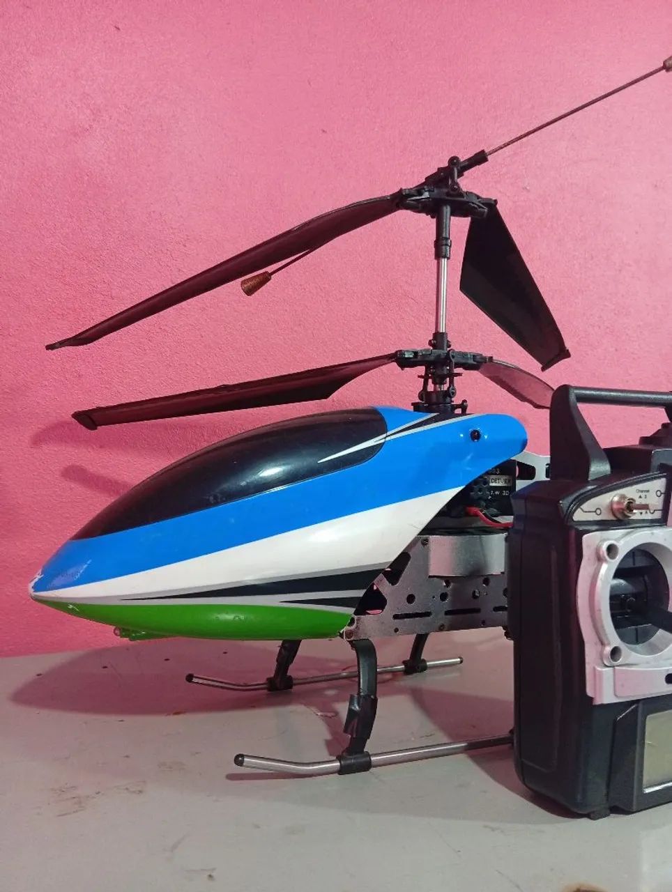 Helicóptero Grande Profissional Com Radio - Foto 2