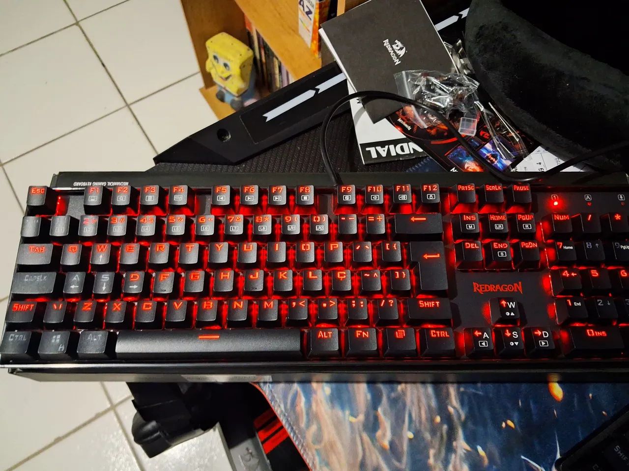 Teclado mecânico Redragon Mitra - Foto 4