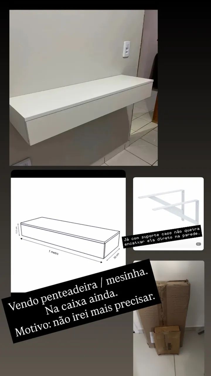 Penteadeira/ mesa 