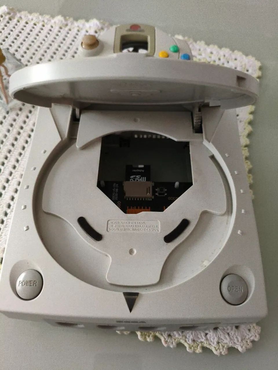 Dreamcast com gdemu e jogos - Foto 2