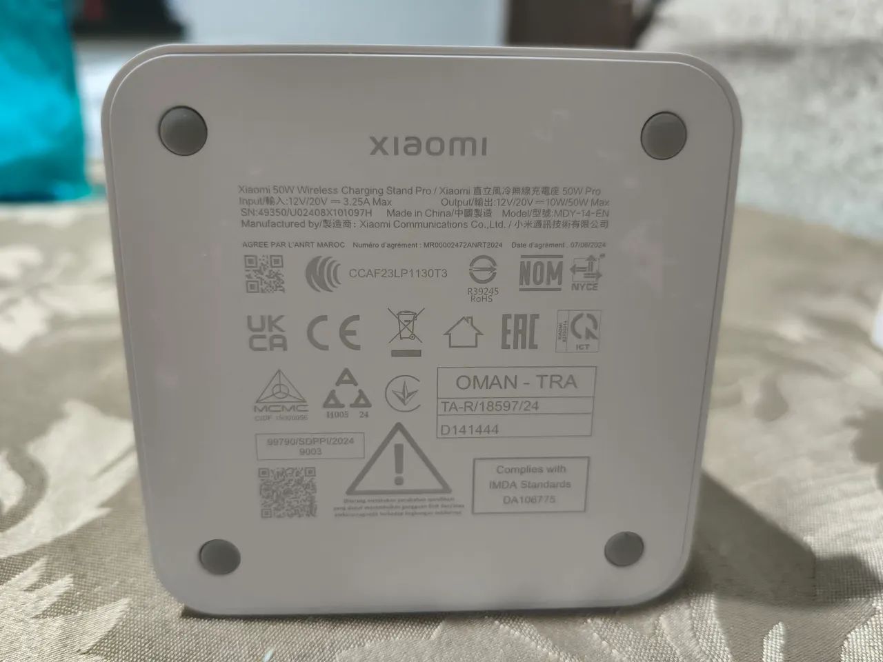 Base carregador wireless xiaomi 50w  - Foto 5