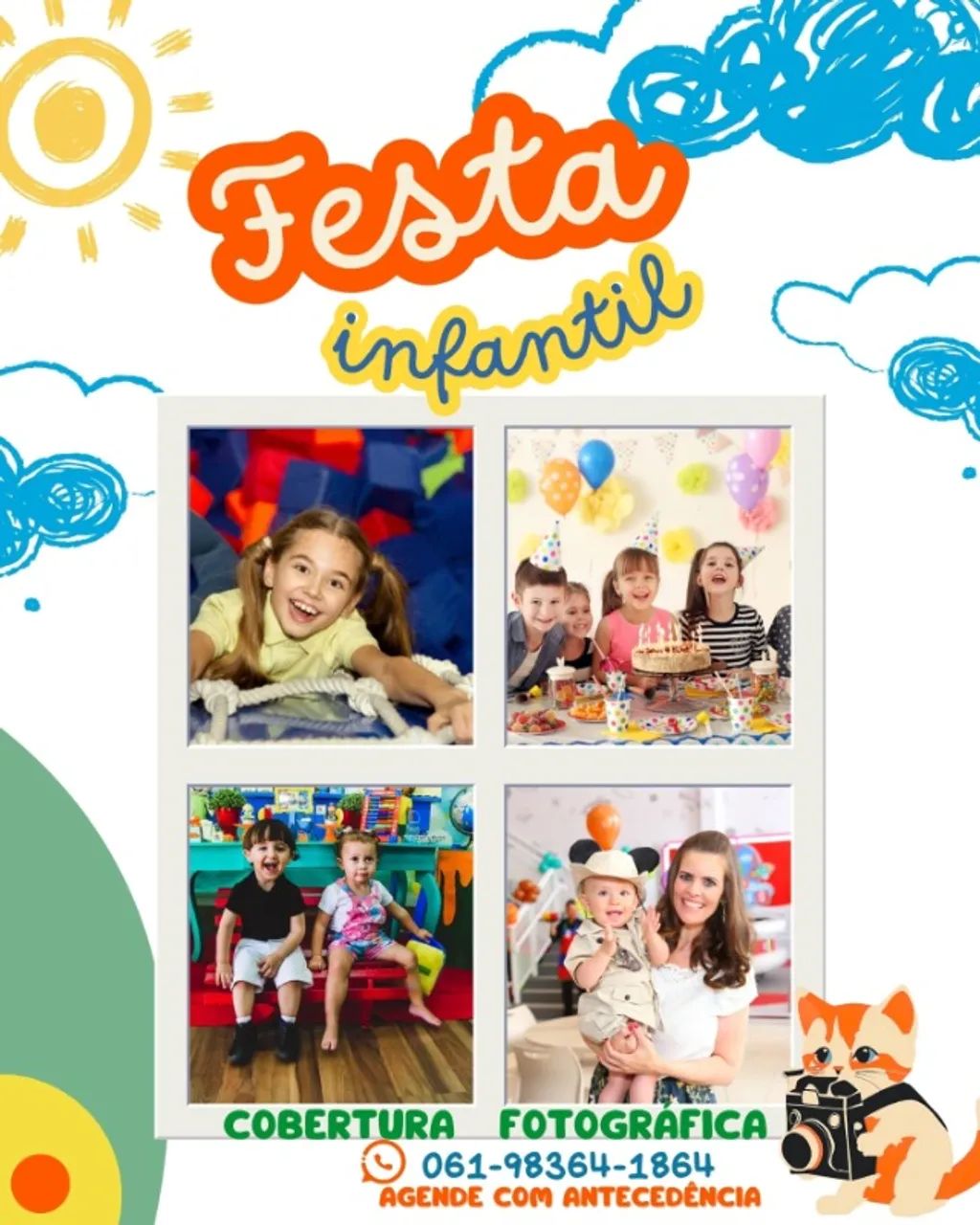 Cobertura Fotográfica Festa infantil  - Foto 5