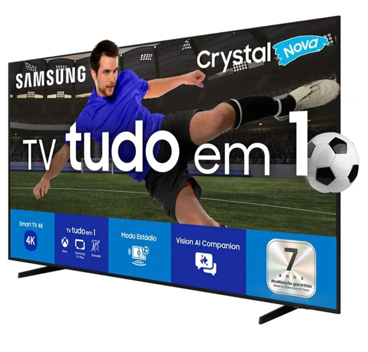 Smart TV Samsung 43Crystal 4K Com NF - Foto 2