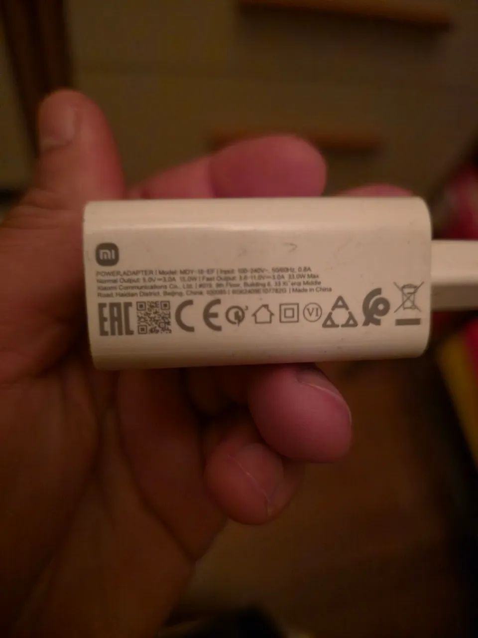 Fonte xiaomi 33 watts, sem cabo  - Foto 2