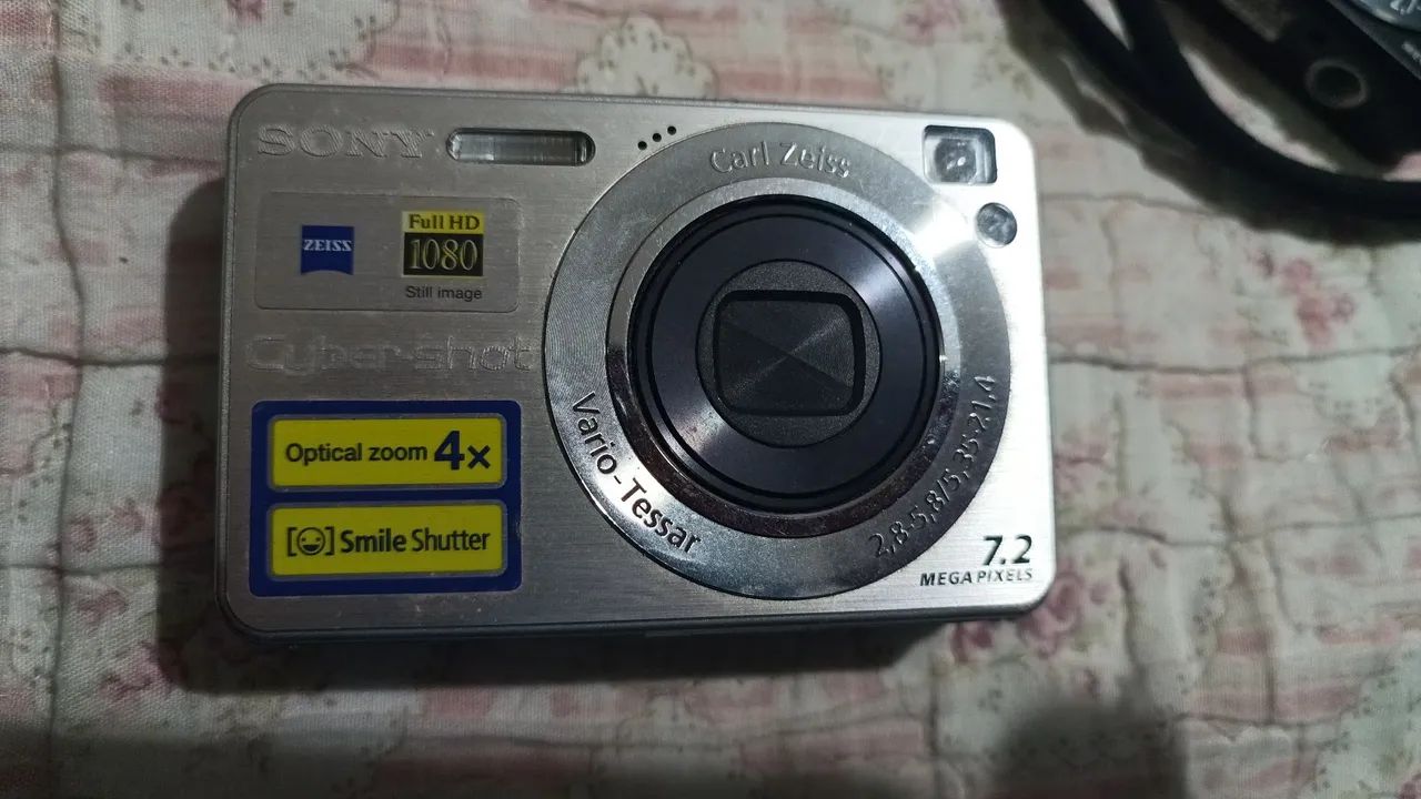 Câmera Sony DSC-W110 COM DEFEITO