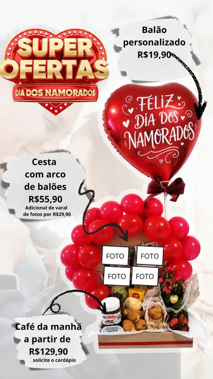 Presentes femininos e masculinos