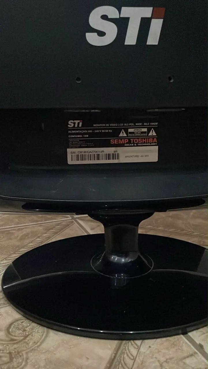 COMPUTADOR/PC CPU E MONITOR (ANTIGO!) - Foto 5