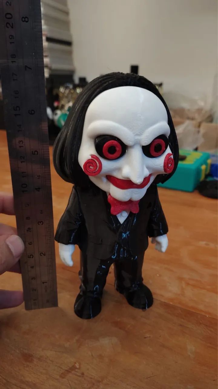 Boneco de terror filme jogos mortais  - Foto 3