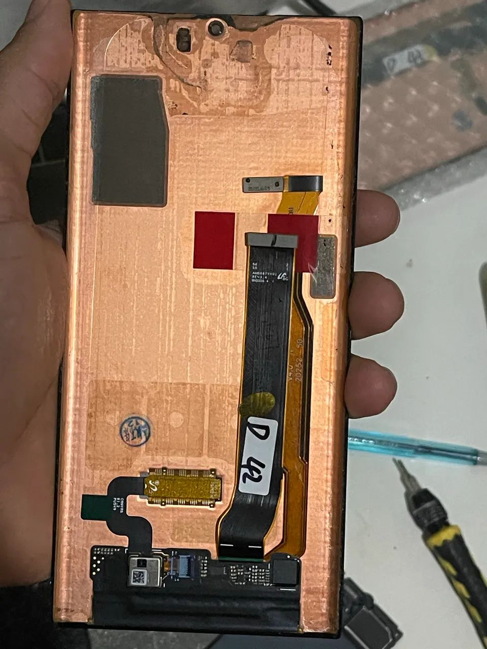 Tela note 20 ultra original c/detalhe faço envio/Olx pay - Foto 5