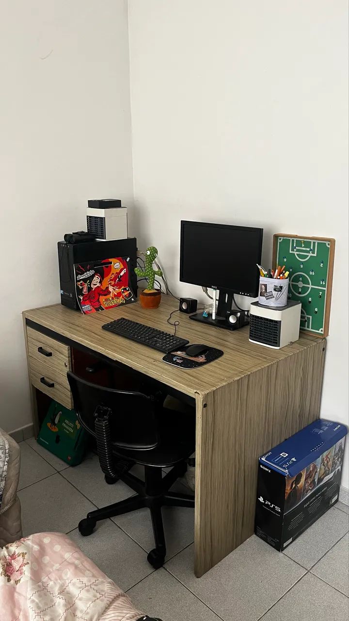 Vendo mesa de escritório MADEIRA MACIÇA 