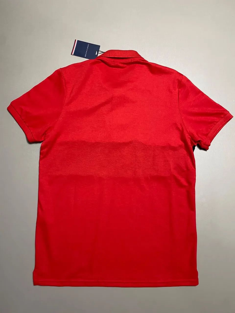 Camiseta Polo Tommy Vermelha  - Foto 4