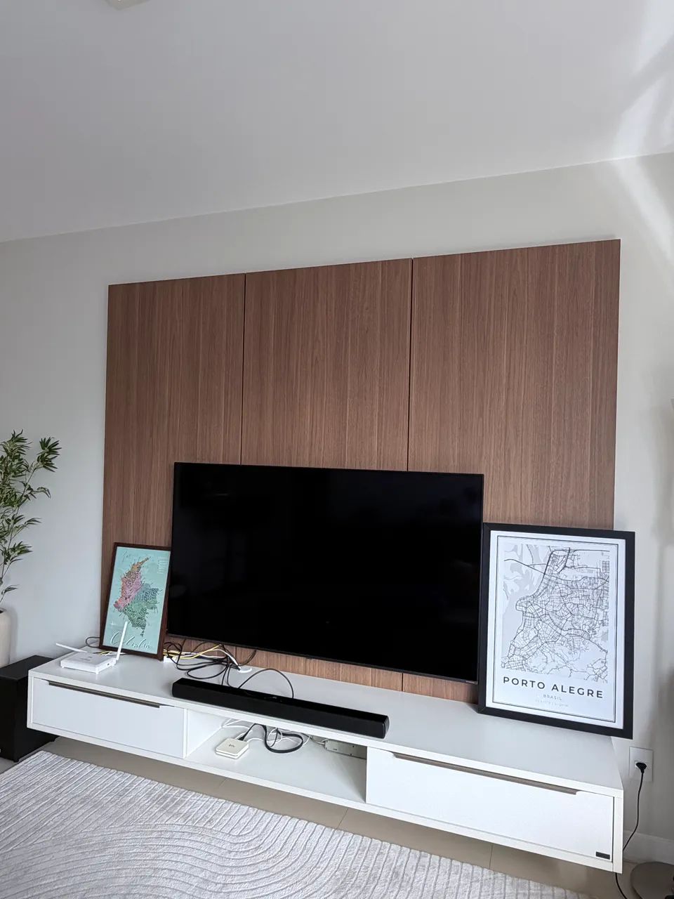 Painel e Rack de TV
