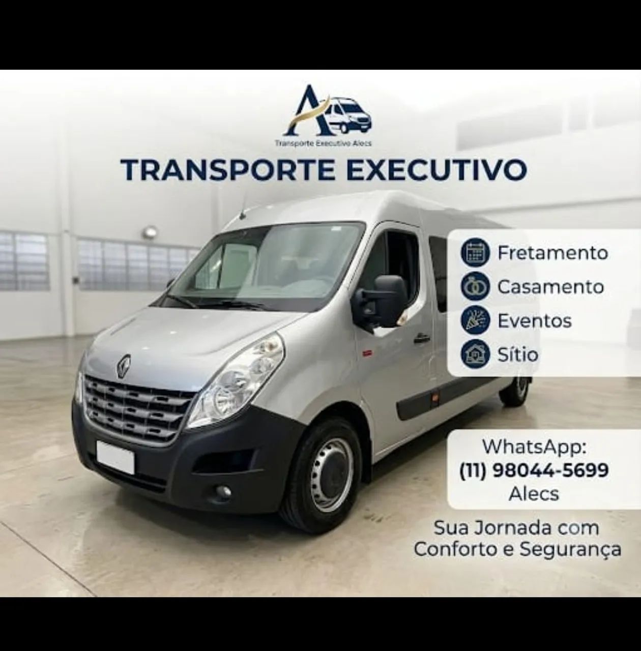 Fretamento de van e minivan