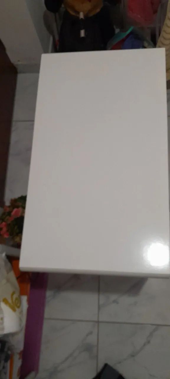 Mesa para impressora ou notebook com rodinhas - Foto 2