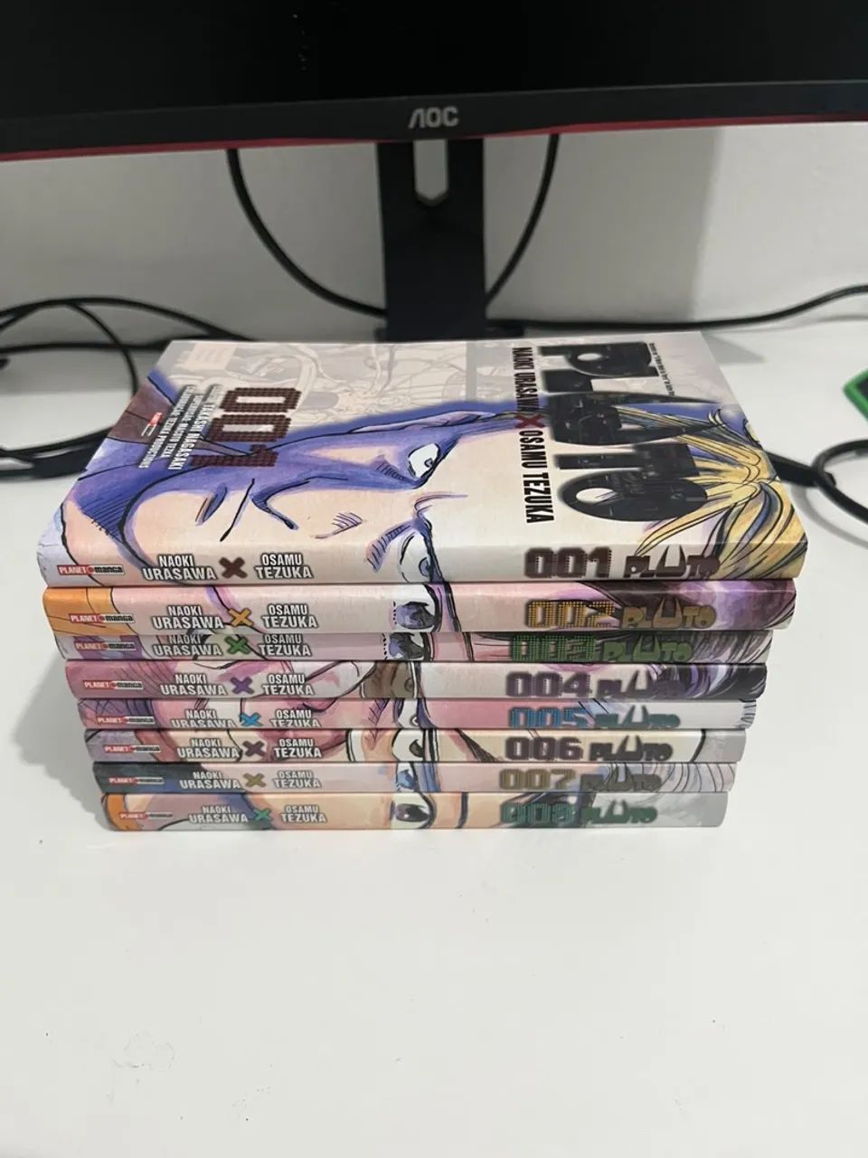 MANGÁ PLUTO 1 AO 8
