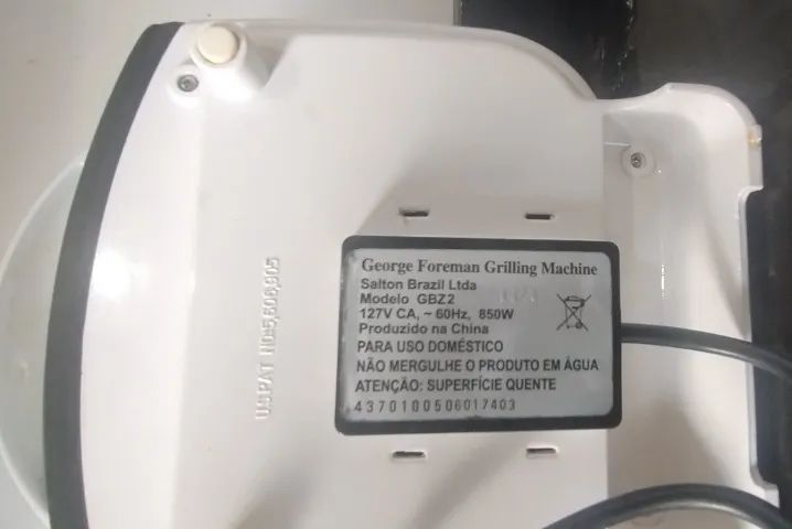 George Foreman Grilling Machine GBZ2 - 110V - Foto 3
