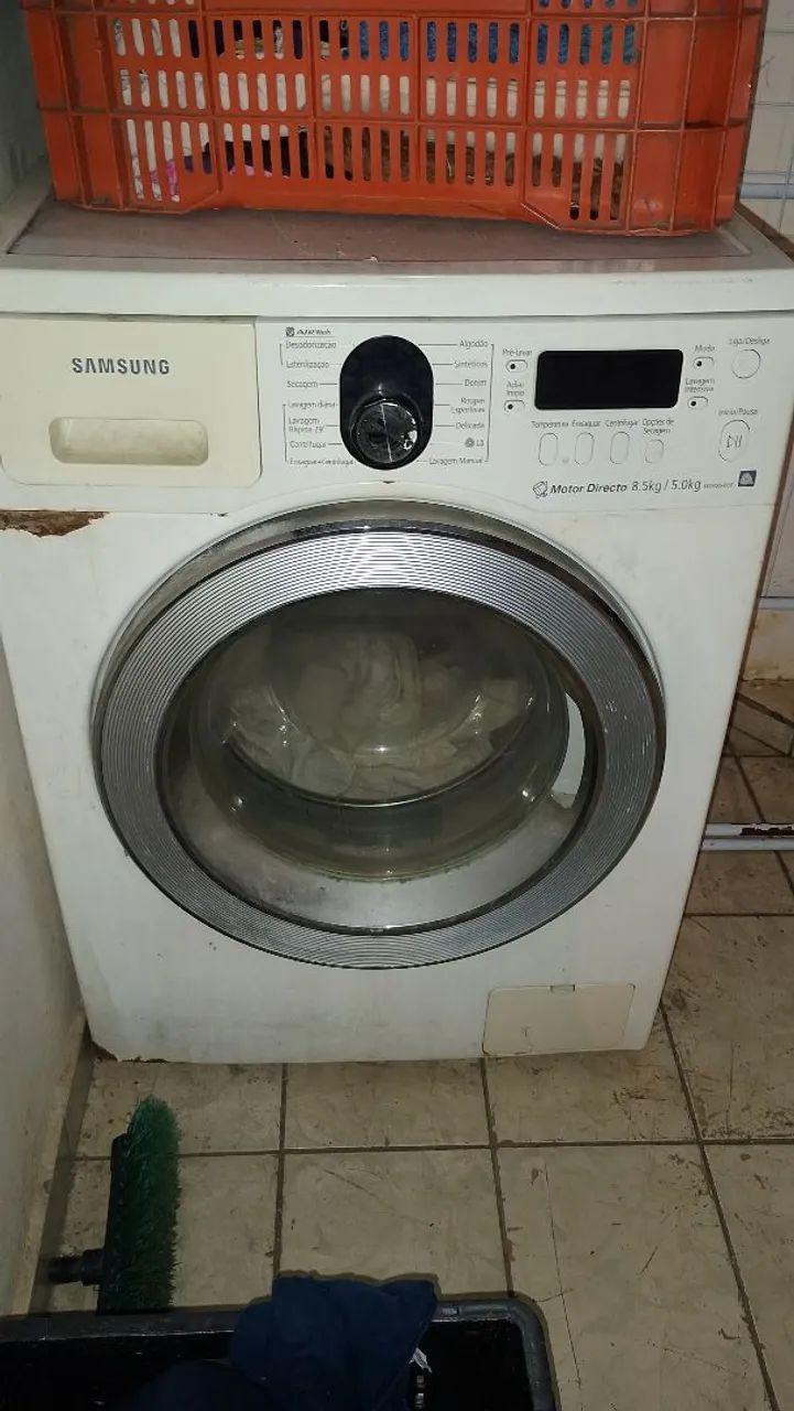 Com defeito Lava e seca Samsung wd8854rjf