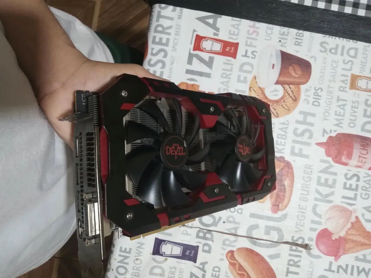 Rx580 8GB Red Devil - Foto 3