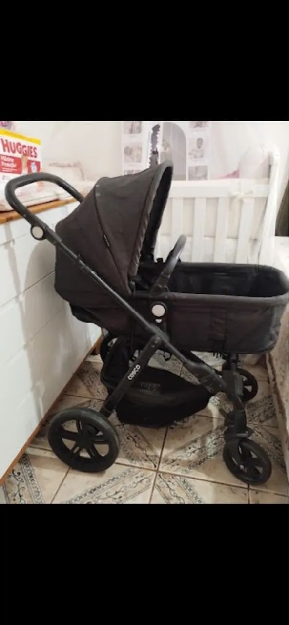 Bebê conforto com carrinho Moisés  - Foto 2