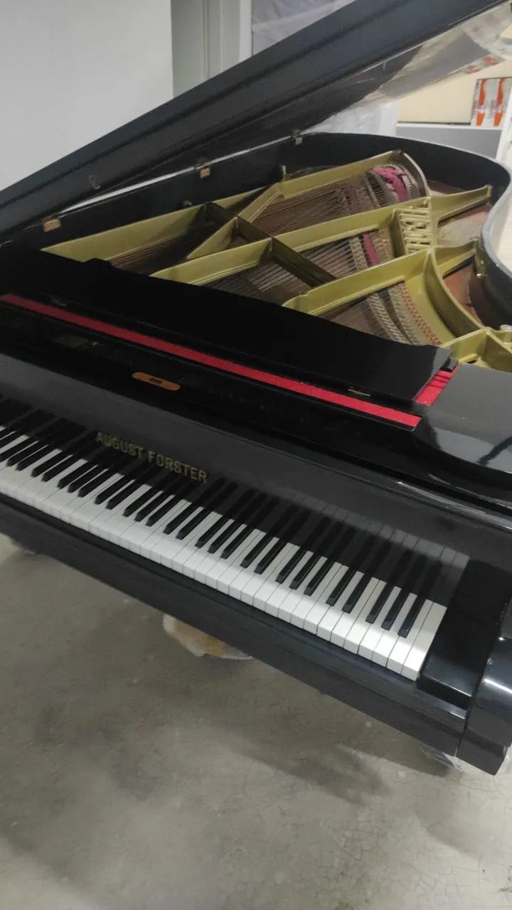 Gran Piano August Forster cauda inteira Mod Orquestral  - Foto 3
