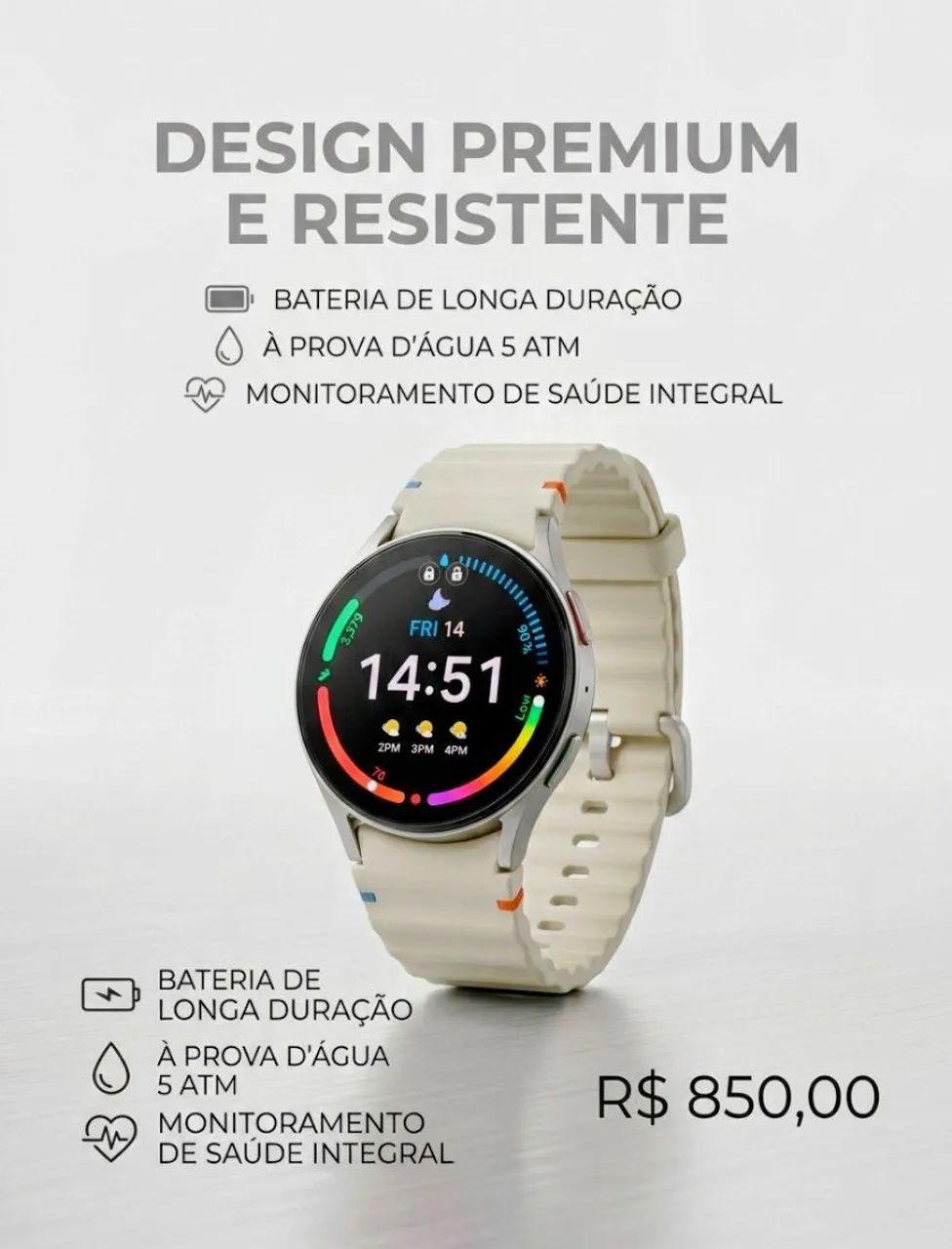 Samsung Galaxy Watch 7 40mm Bluetooth - Excelente Estado