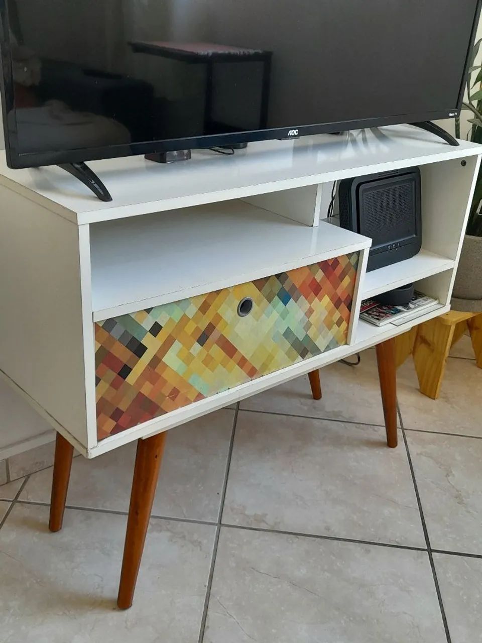 Rack estilo retrô 