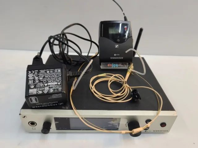 Microfone sem fio Lapela sennheiser Ew300 G4 com Head DPA  - Foto 2