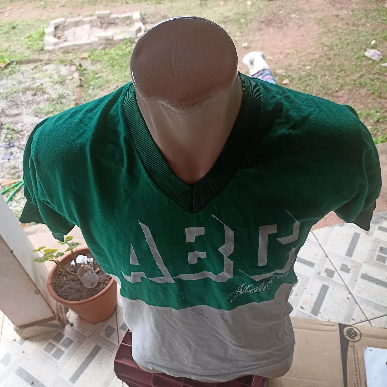 camisa da faculdade de medicina do abd anos 70