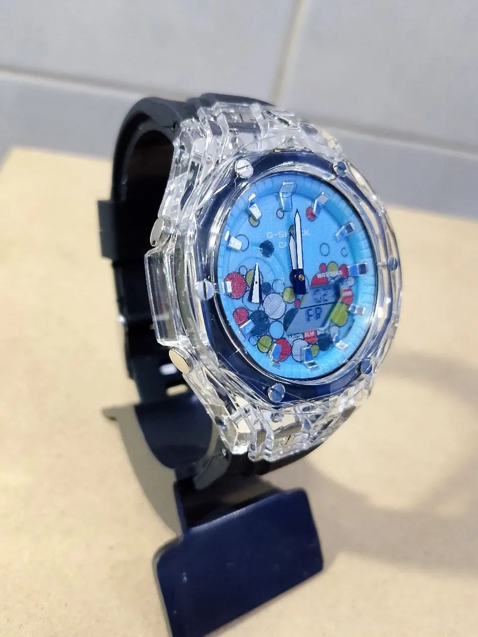 Relógio G-Shock GA-2100 Transparente (estilo CasiOak) - Edição Limitada - Foto 4