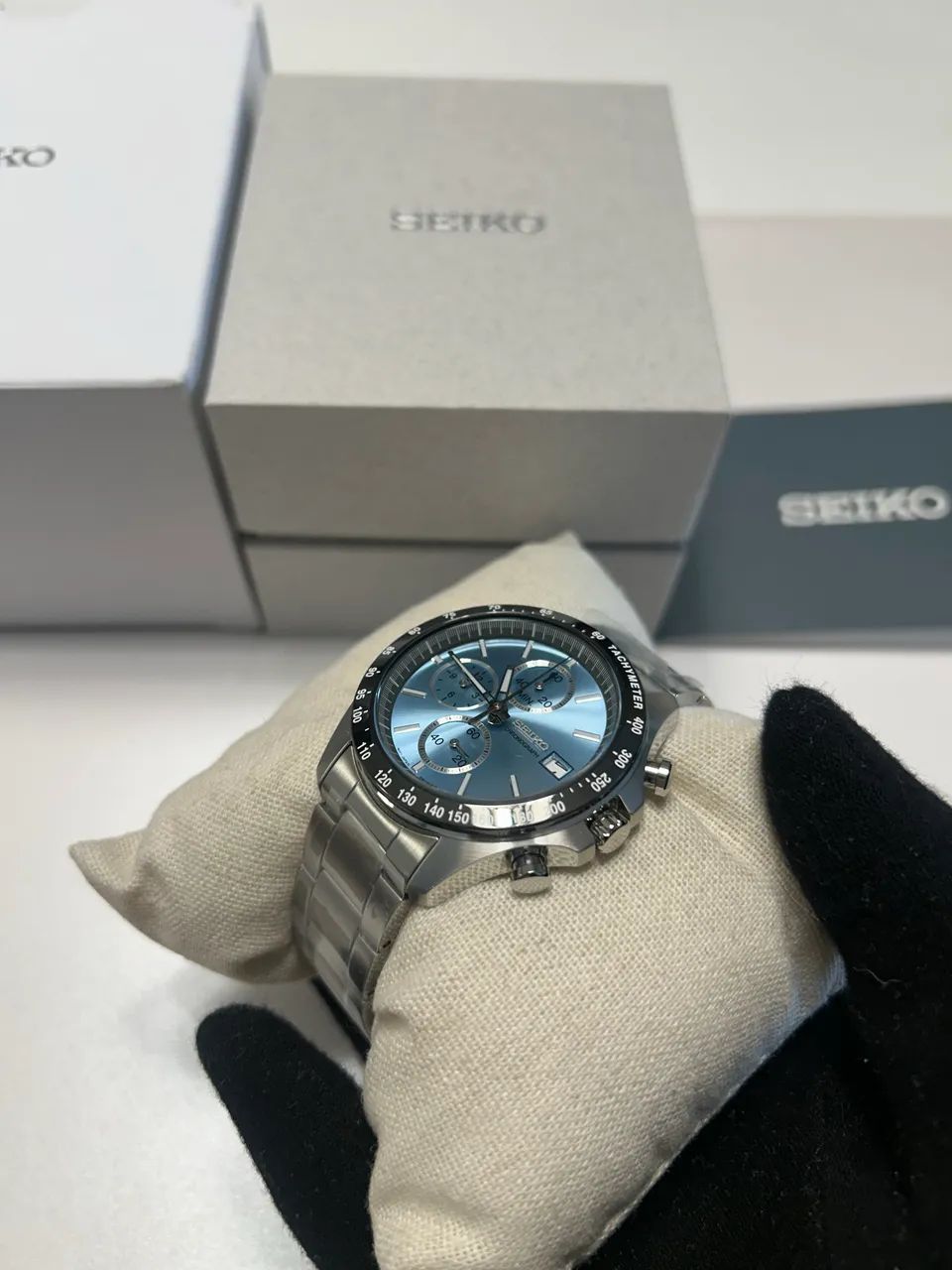SEIKO SELECTION SBTR029 - CRONÓGRAFO ORIGINAL DO JAPÃO - Foto 3