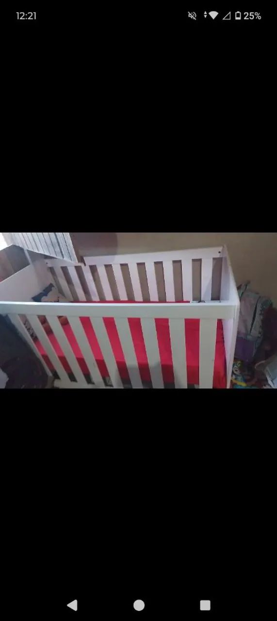 Berço infantil bem conservado  - Foto 4