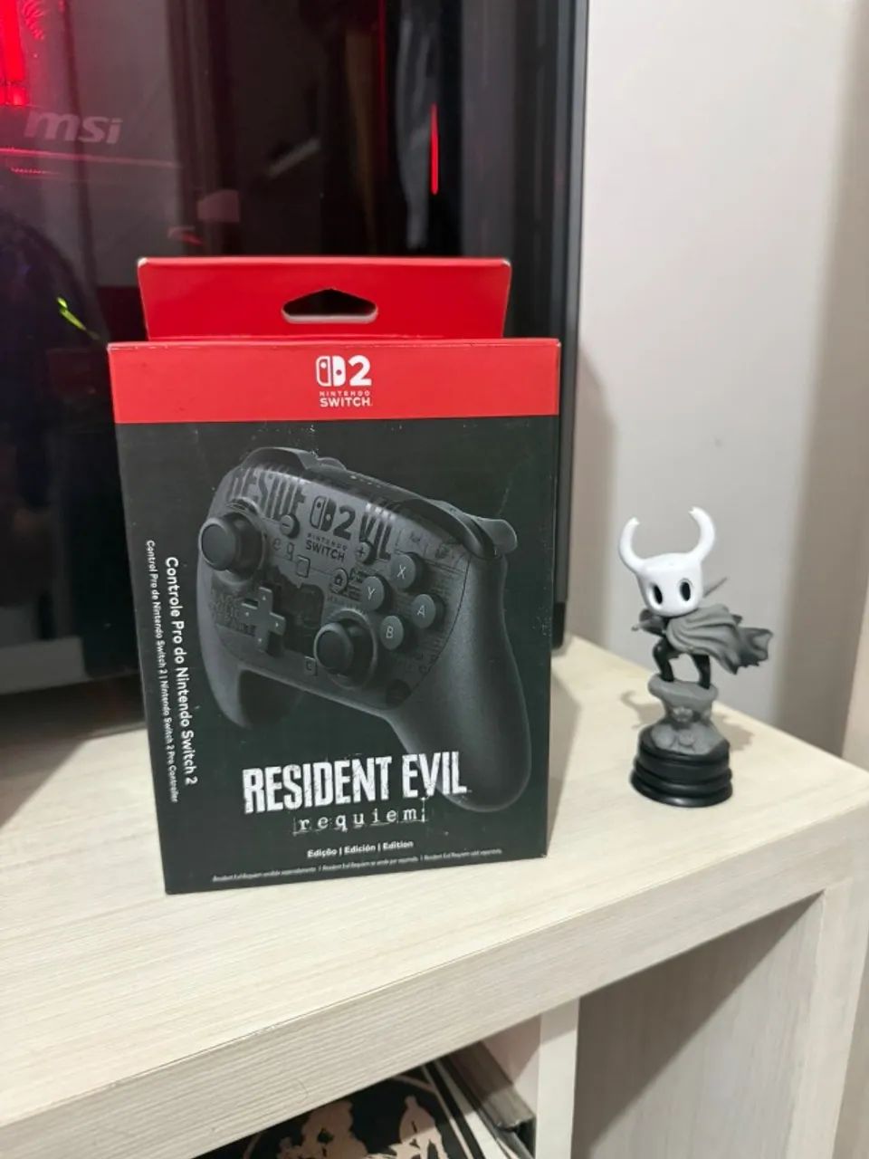 Controle Sem Fio Para Nintendo Switch 2 - Edição especial Resident Evil Requiem Lacrado
