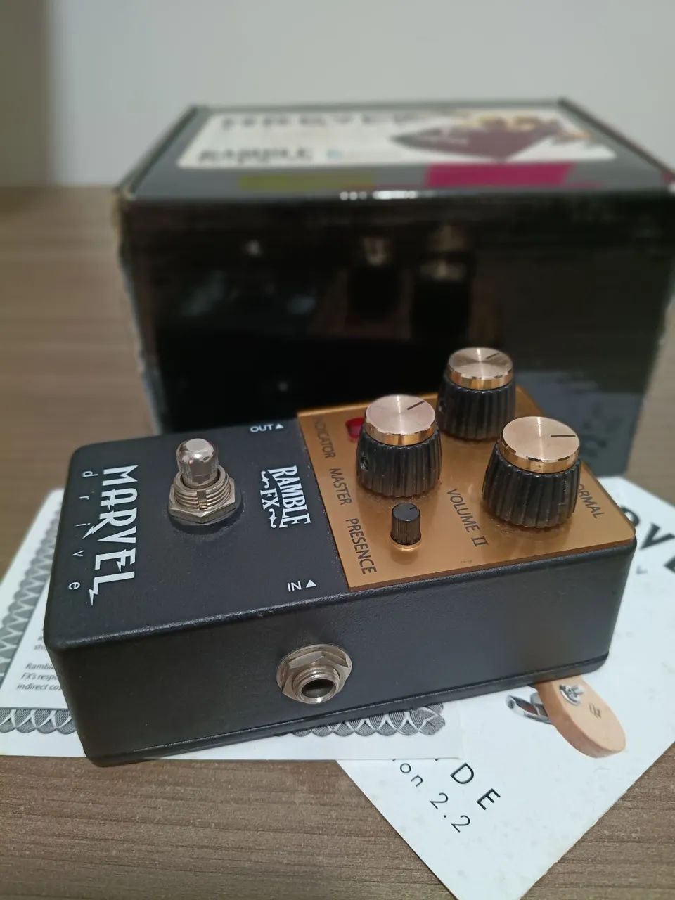 Pedal Ramble Fx Marvel Drive - Plexi Drive  - Foto 4
