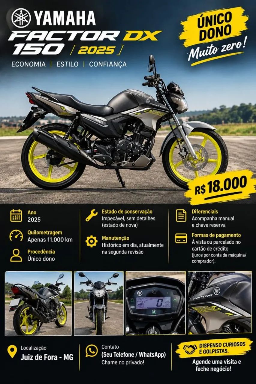 Moto zero de mais