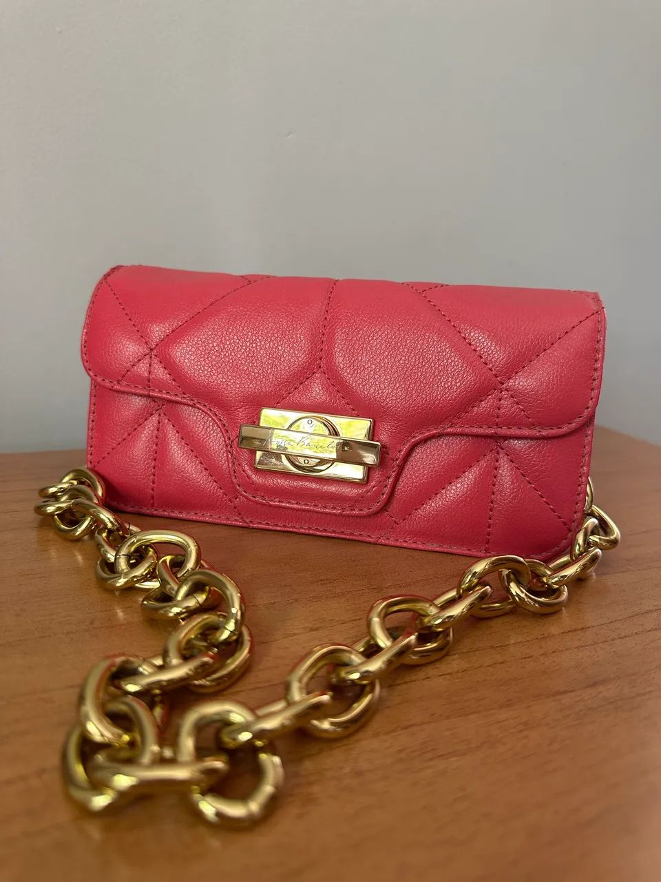 Bolsa Luiza Barcelos Rosa - Foto 2