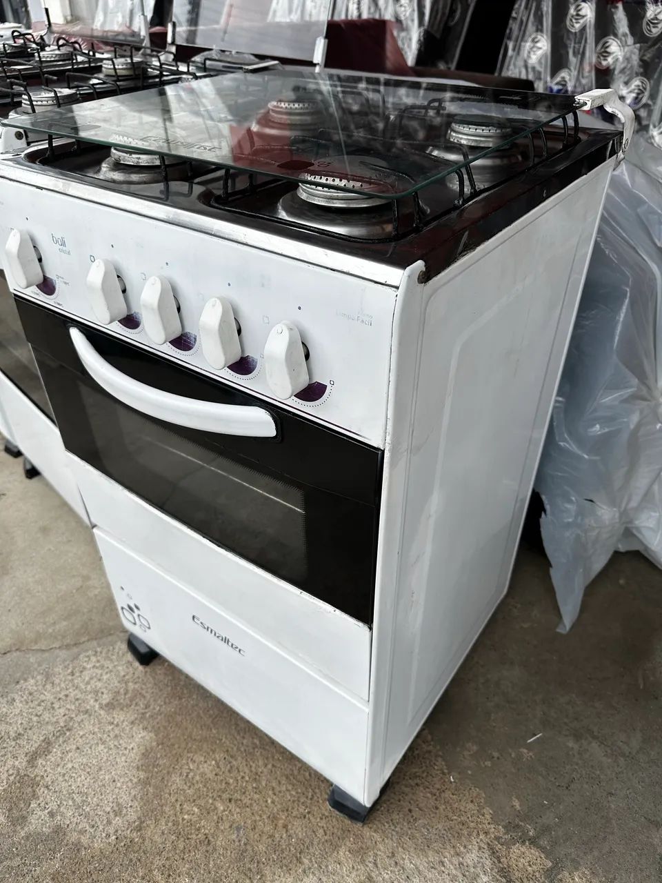 FOGÃO 4 BOCAS USADO ESMALTEC FUNCIONANDO SUPER BEM  - Foto 3