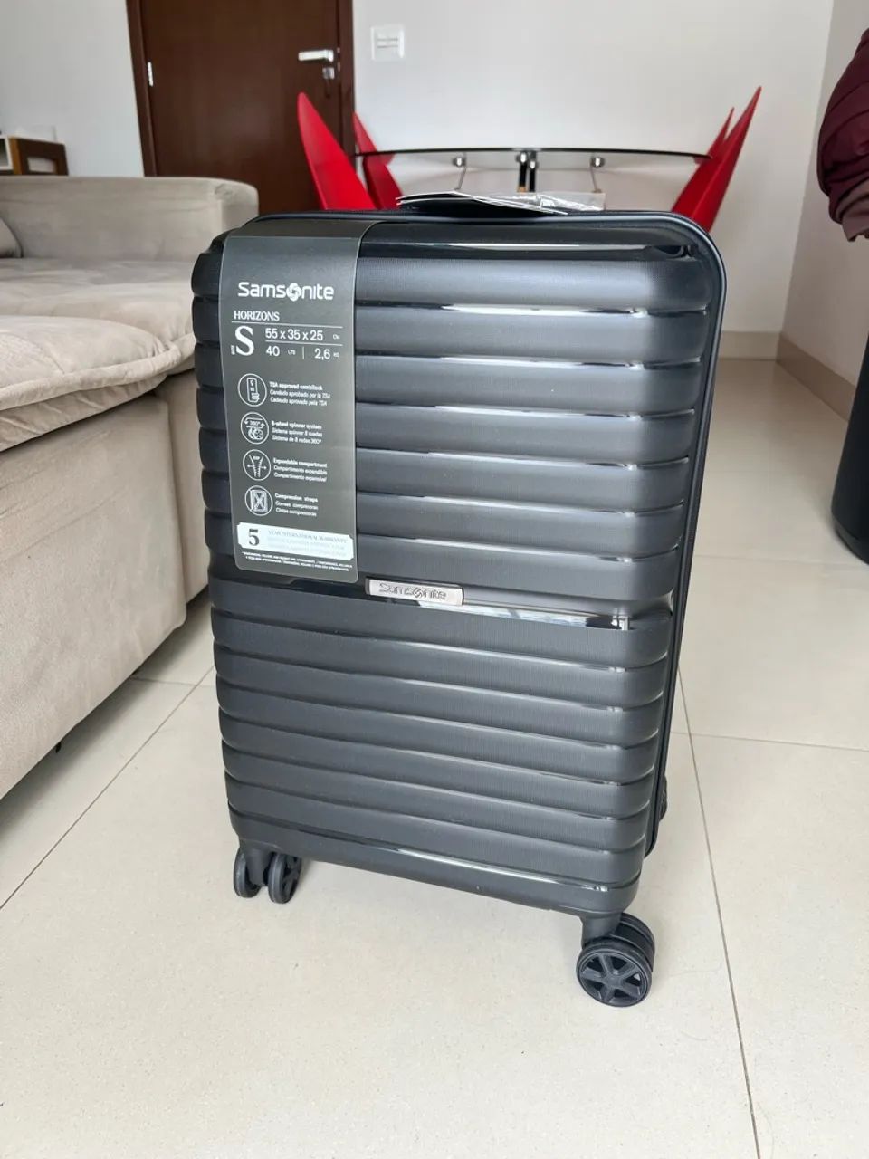 Mala Samsonite viagem 