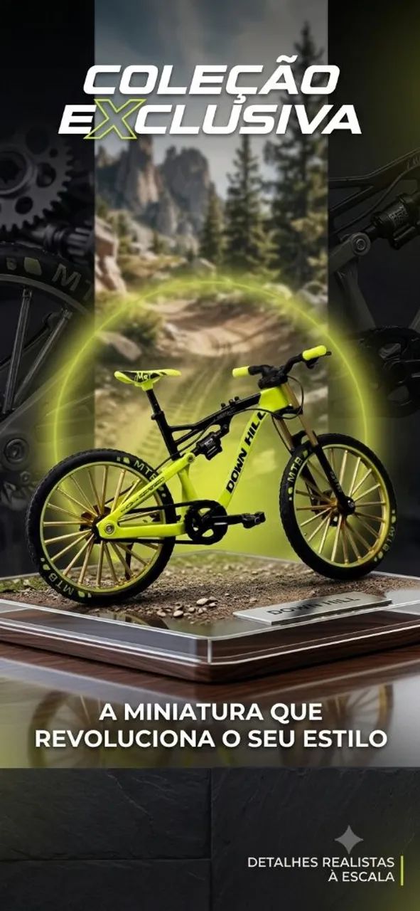 Bicicleta de Ferro em Miniatura