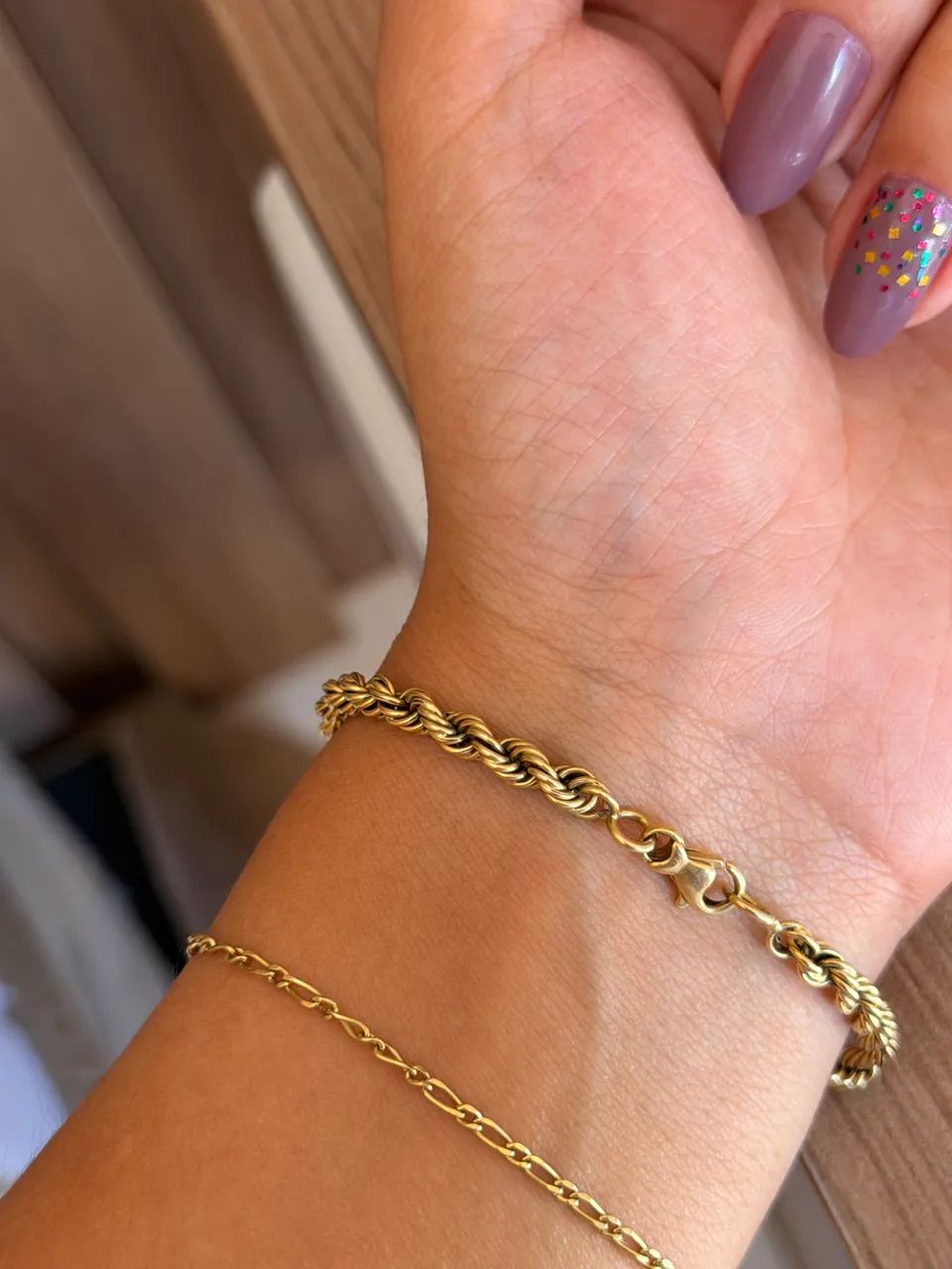 Pulseira Ouro 18k Unissex  - Foto 4